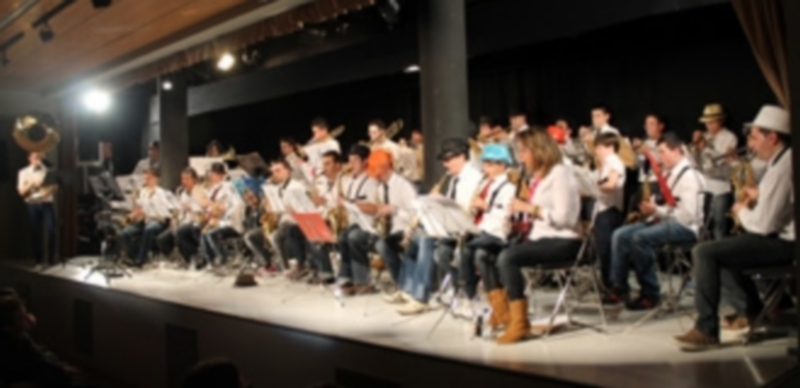 ‘The Big Band Theory’ entusiasmó al público con su música. / CHANTAL NÚÑEZ