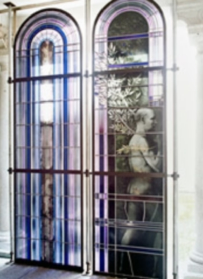 La obra abandona por primera vez la Diputación desde su instalación hace 28 años. / E.A.