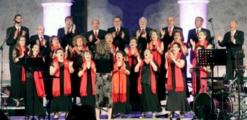 Uno de los momentos memorables del último concierto de ‘Así Cantan las Corales’. / Chantal núñez