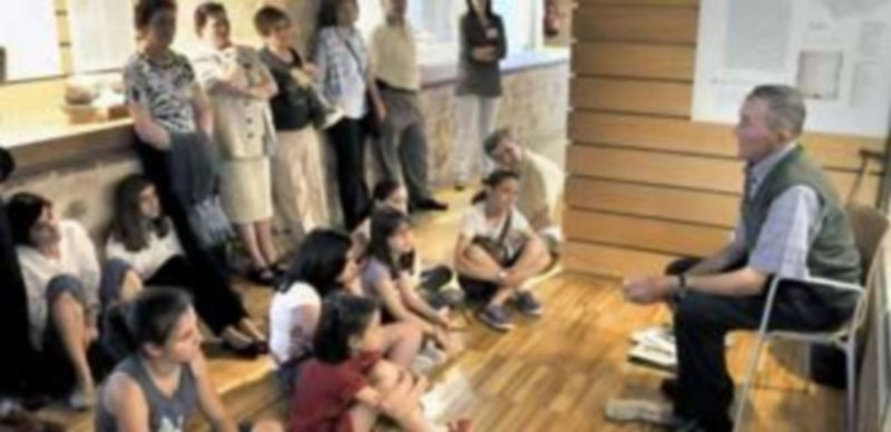 Imagen de archivo de una de las actividades dirigidas al público infantil en el Museo de Segovia. / Kamarero.