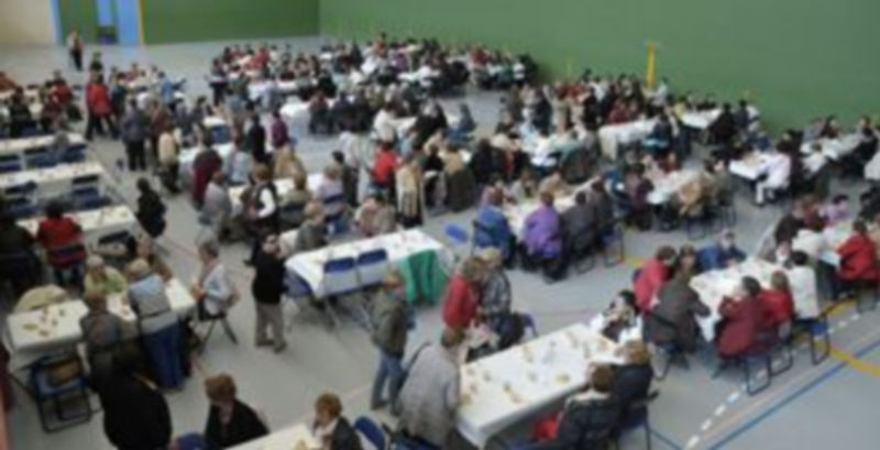Comida de hermandad de las socias de ‘María del Salto’