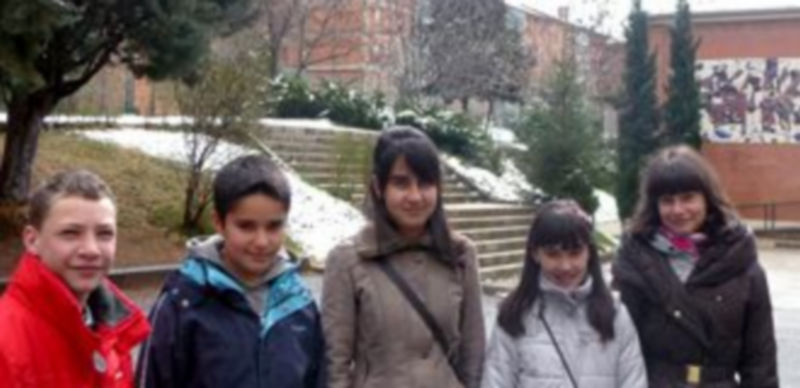 Los alumnos del Giner de los Ríos premiados en la fase regional. / El Adelantado.