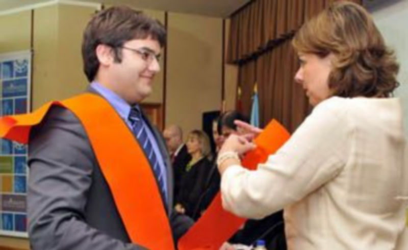 Hasta este curso las ceremonias de graduación de la UVa se realizaban en el Palacio de Mansilla. / Juan Martin