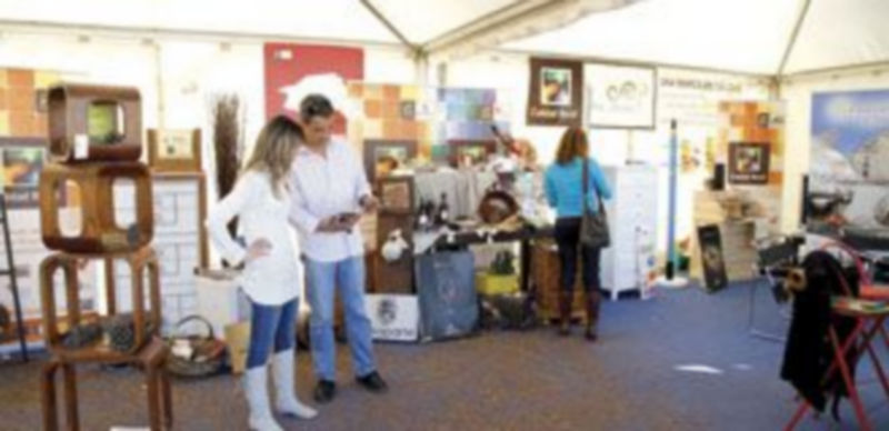 Stand de la marca en la Feria de Cuéllar el pasado mes de abril. / Gabriel Gómez