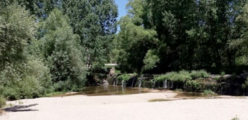 Panorámica del paraje de Puente Mesa