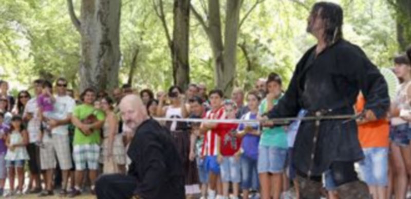 El recinto acogerá una muestra de más de 200 armas medievales./ Gabriel Gómez