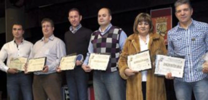 Ganadores de los premios en la edición de 2012. / Gabriel Gómez