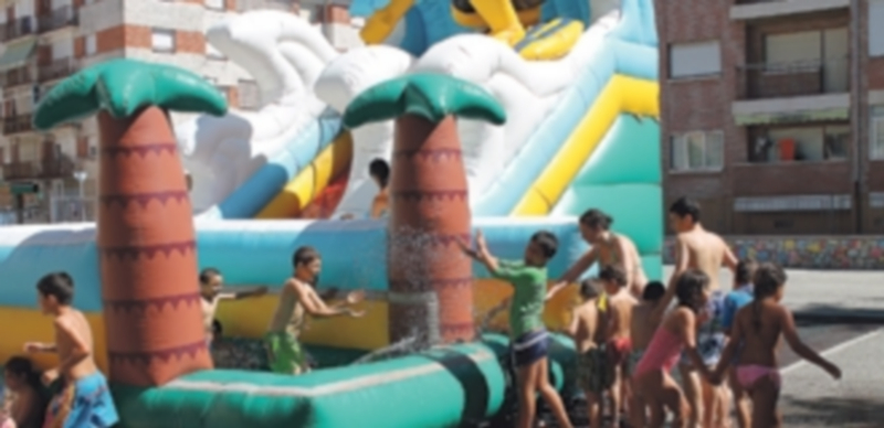 Participantes en el programa multiactividades del pasado verano. / Chantal Núñez