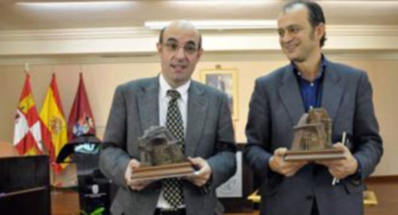 Miguel Albero (a la derecha en la imagen) y Mauricio Herrero