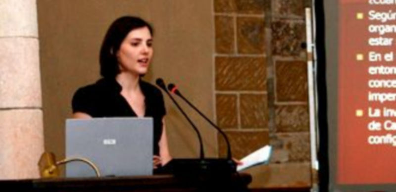 La profesora Martín Romera