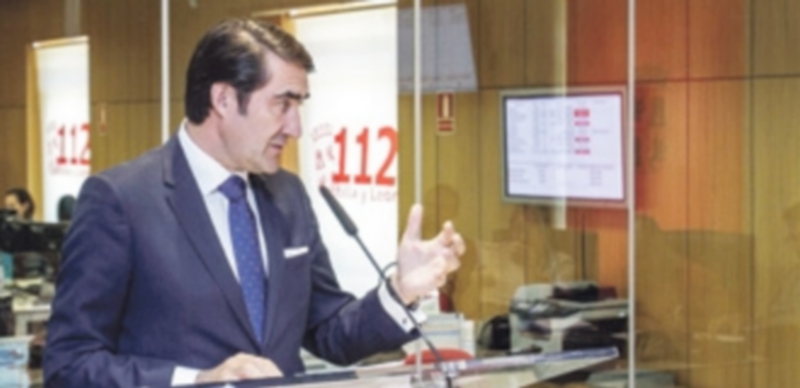 El consejero de Fomento y Medio Ambiente