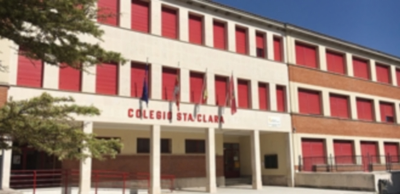 Uno de los centros educativos que limpiaba la empresa. / CHANTAL NUÑEZ