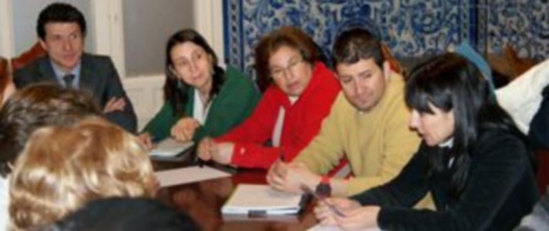 Momento de la reunión del Consejo Municipal de la Mujer