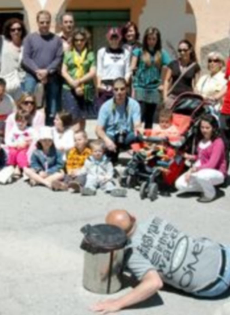 Imagen de uno de los talleres de Wolff el pasado año en Segovia. / El Adelantado