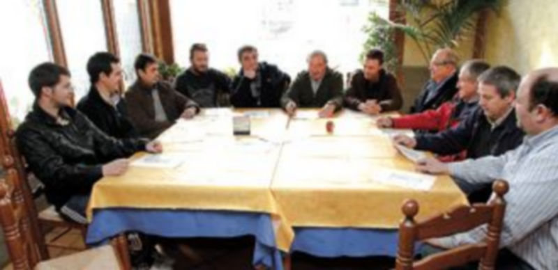 Reunión de la mesa de hortalizas en el municipio en la anterior campaña. / Gabriel Gómez