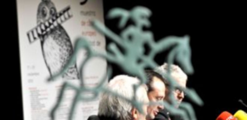 Uno de los instantes de la presentación en Madrid de la Muestra. / J. Martín