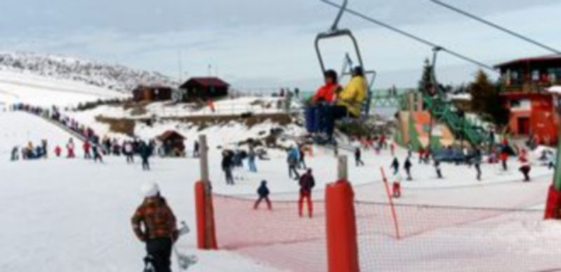 Pistas de la estación de esquí de La Pinilla