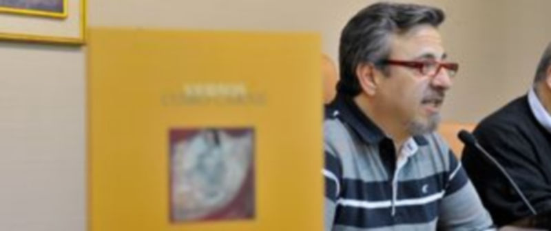 El escritor Amando Carabias