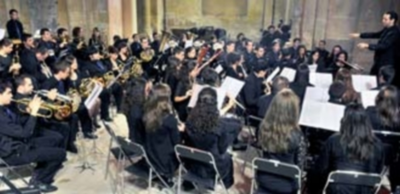 Imagen de archivo de un concierto de la Banda Tierra de Segovia. / Kamarero