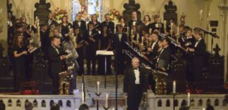 El conjunto coral de la Universidad de Carolina del Sur