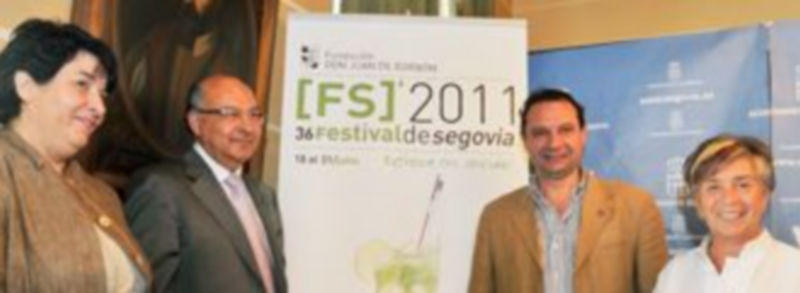 Presentación del Festival de Segovia 2011. / Kamarero.