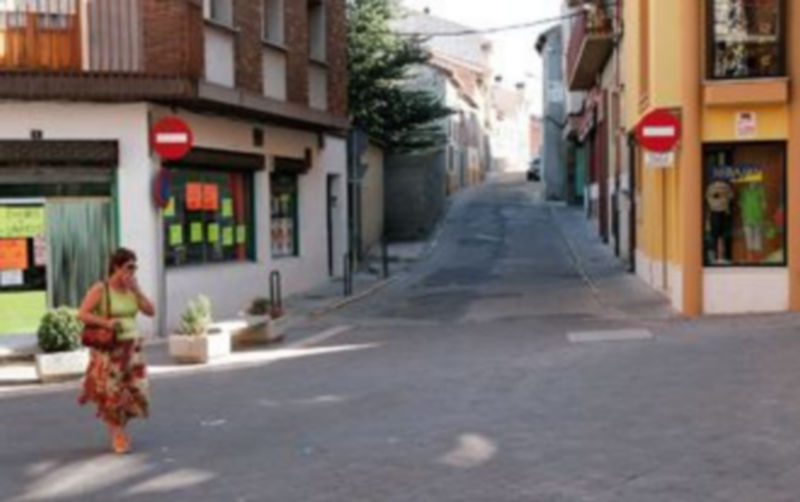 Estado actual de la calle Diego Velázquez del municipio./Gabriel Gómez