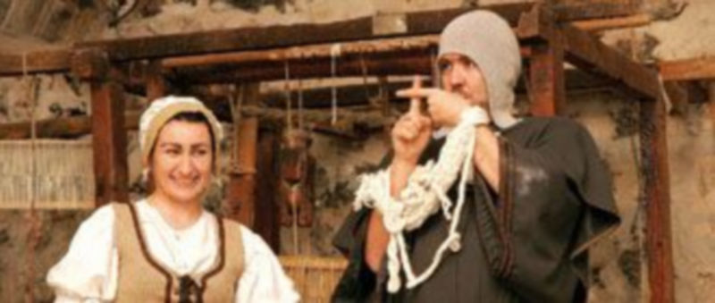 Un momento del espectáculo teatralizado que ahora será renovado. /GABRIEL GÓMEZ