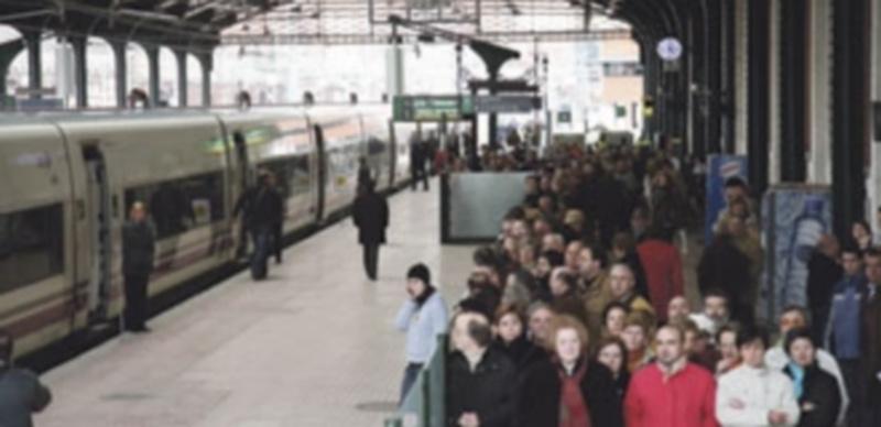 La estación de trenes Campo Grande Valladolid