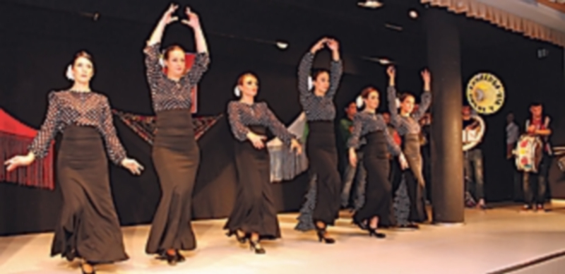 Gran éxito de público en el festival para lograr medicinas para Gambia 1 La charanga ‘Noche y Día’ acompañó los bailes de ‘Sueño Flamenco’. / Chantal Núñez