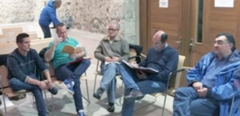 Algunos asistentes a la reunión de la comisión para la creación del protocolo../ C.N.