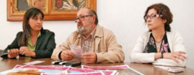 Las concejalas de Turismo y Patrimonio junto a Juan Carlos Llorente