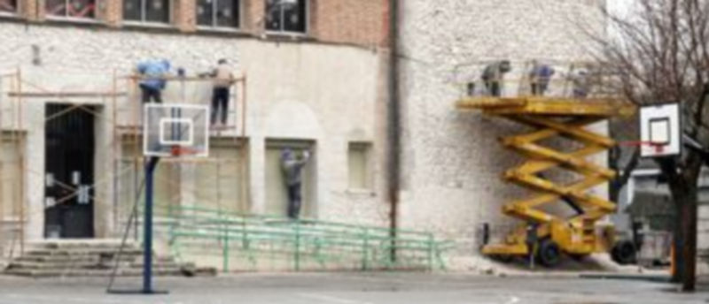 Las obras de restauración se han prolongado desde el 23 de diciembre de 2010 al 4 de enero de 2011. / Gabriel Gómez