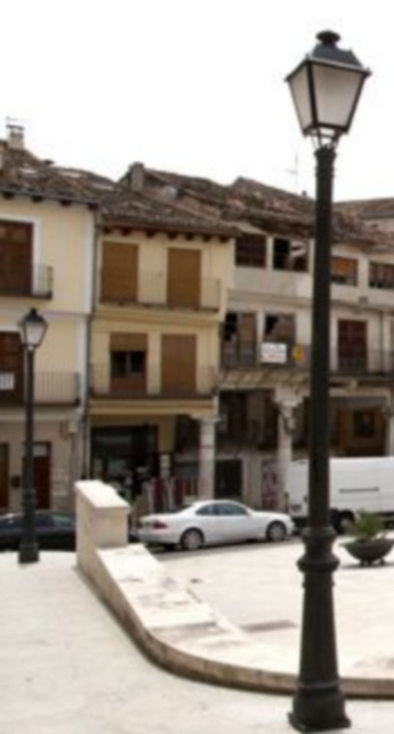 La Plaza Mayor acoge cada verano el desarrollo de este ciclo de cine al aire libre. / Gabriel Gómez