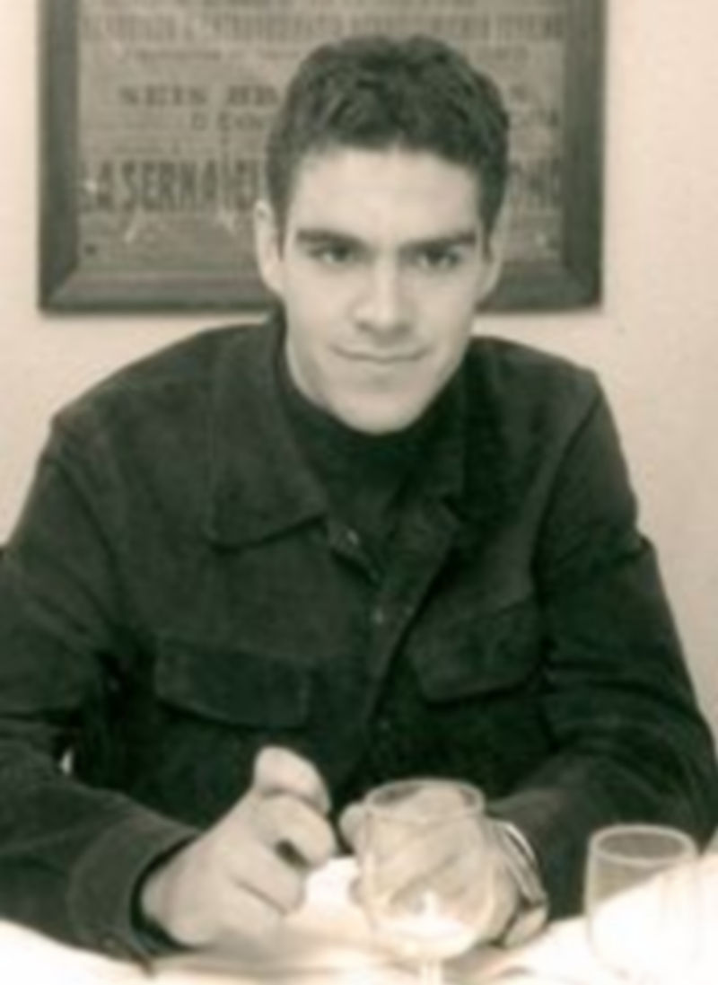 José Tomás en la Tertulia Taurina de Segovia en noviembre de 1996. / E. A.