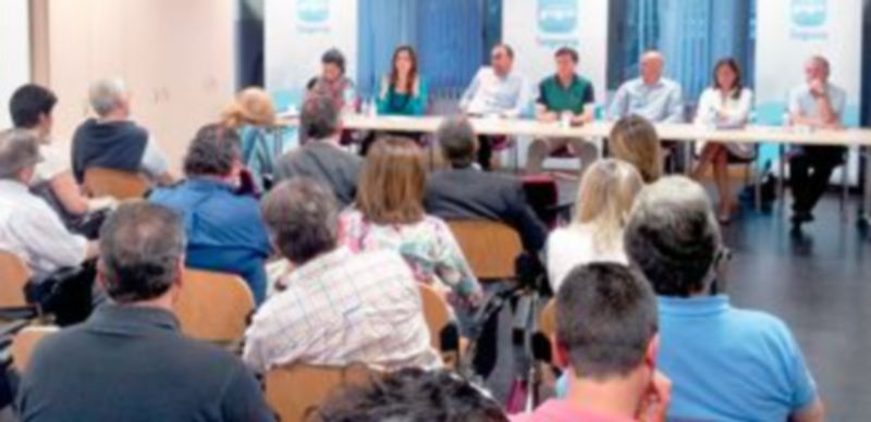 Un momento del último encuentro territorial celebrado en San Cristóbal de Segovia. / El Adelantado