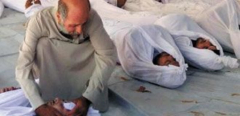 La masacre de hace 12 días en el barrio de Gutta de la capital dejó más de un millar de muertos