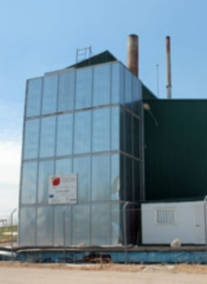 Planta de biomasa que suministra energía a los vecinos del sur de la localidad