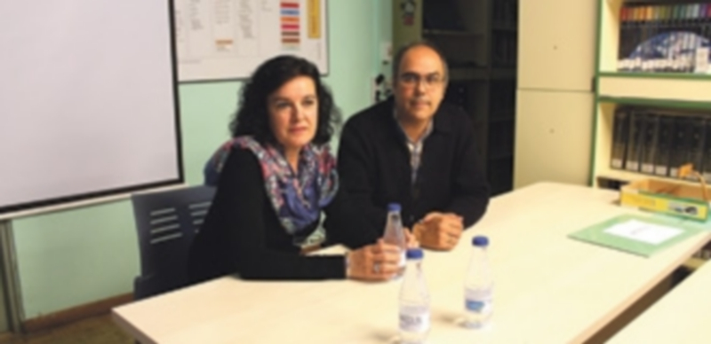 Marisa Miñambres y el doctor Martín Vargas