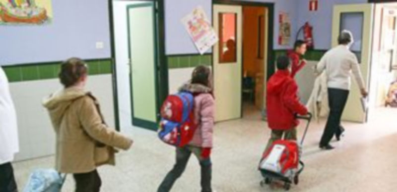 Educación está pendiente de disponer del dinero para iniciar los trabajos. / Gabriel Gómez