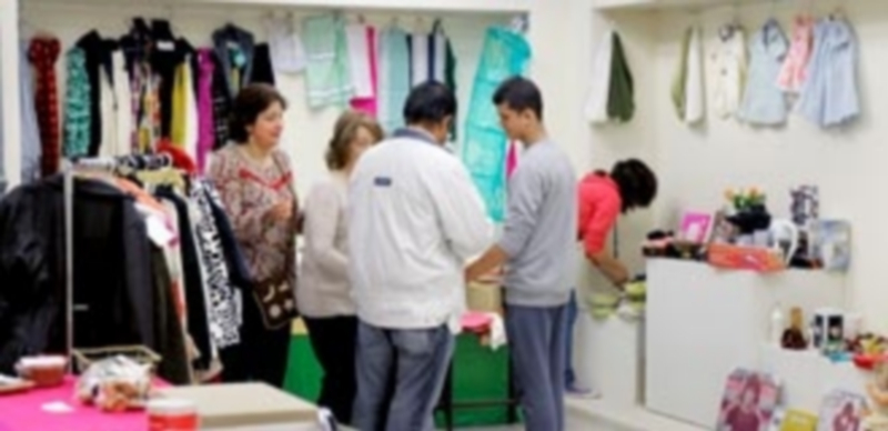 El pasado mes se celebró un rastrillo a beneficio de Futuro Vivo. / Kamarero