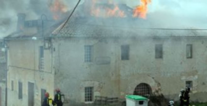 Los bomberos de Segovia