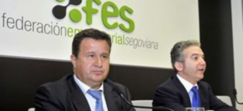 Miguel Ángel Fuentetaja (izquierda) y Pedro Palomo