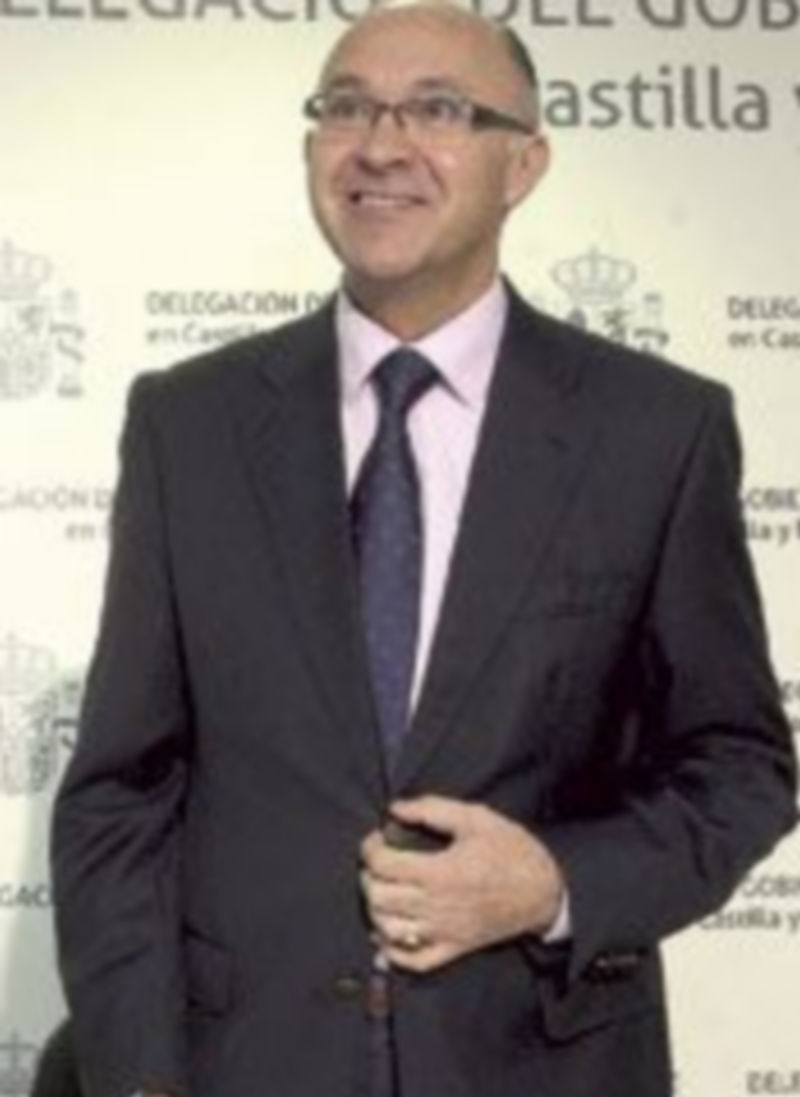 Ruiz Medrano durante su comparecencia para explicar los presupuestos. / M. C. (ICAL)