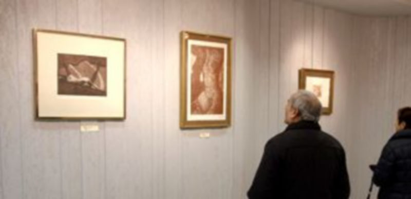 La sala Alfonsa de la Torre acoge la exposición./ Gabriel Gómez.