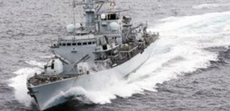 Buque de guerra británico