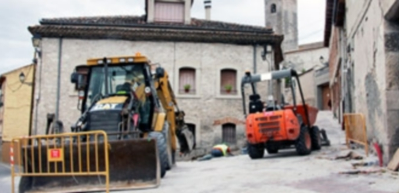 Tan solo queda un pequeño espacio para la finalización de las obras de la calle San Esteban. / C. N.