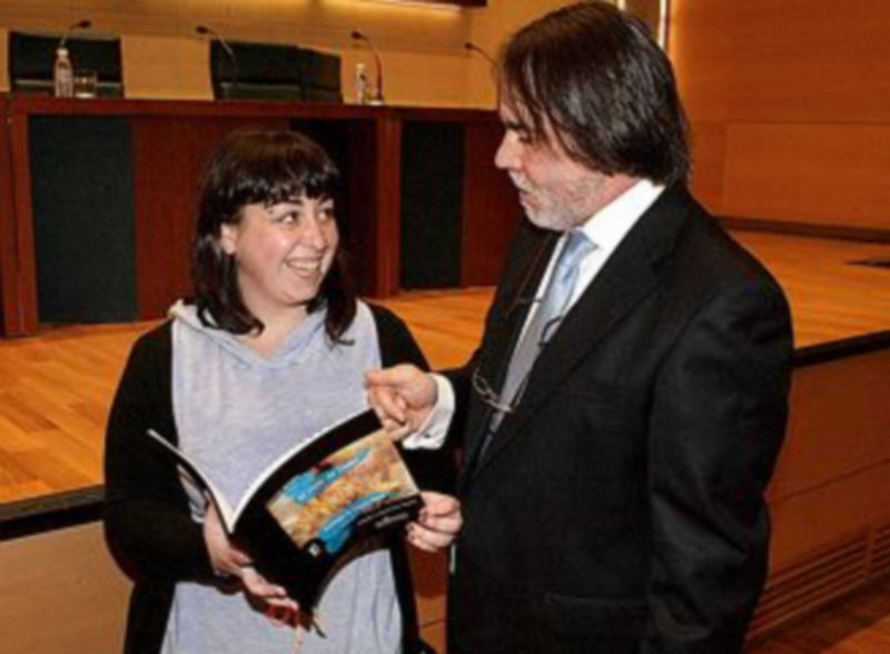 Raquel García Tampeste y Santiago López Navia. / CARLOS GARCÍA-ALIENDE