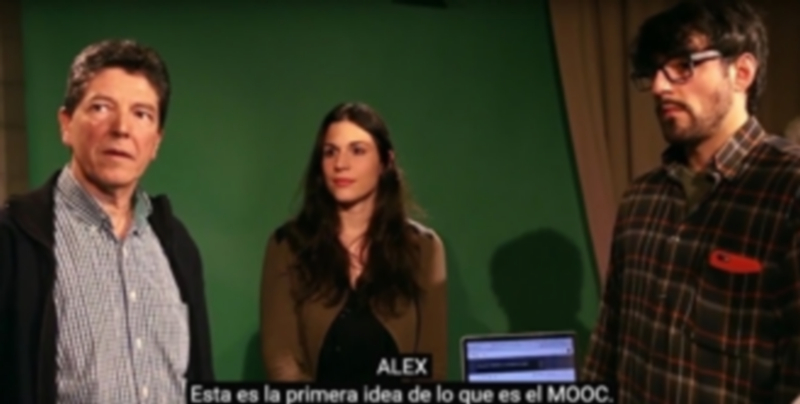 Fotogramas extraídos del vídeo de presentación del Mooc: Educación Mediática y Competencia Digital. / UVa