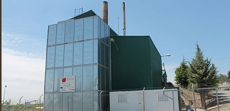 La planta de suministro de energía térmica y calefacción urbana de biomasa