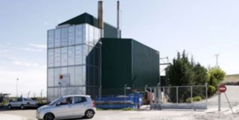 Planta de biomasa de Cuéllar./GABRIEL GÓMEZ
